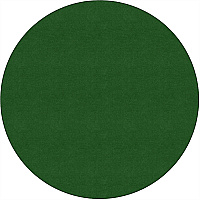Flagship Carpets Ameristrong Solid Color Rug Floor Rug - Traditional - 72" Diameter - Round - Clover - Nylon - 1 Each (BS27CL)
