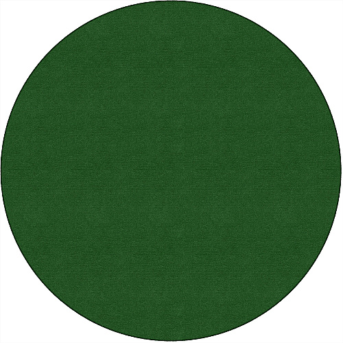 Flagship Carpets Ameristrong Solid Color Rug Floor Rug - Traditional - 72" Diameter - Round - Clover - Nylon - 1 Each (BS27CL)