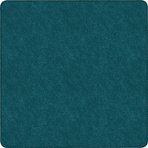 Flagship Carpets Amerisoft Solid Color Rug 12 ft Length x 12 ft Width - Square - Marine Blue - Nylon, Polyester - 1 Each (TS70MB)