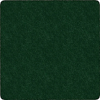Flagship Carpets Amerisoft Solid Color Rug 12 ft Length x 12 ft Width - Square - Emerald Green - Nylon, Polyester - 1 Each (TS70EG)