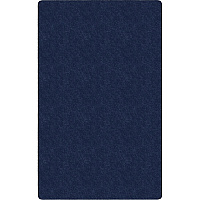 Flagship Carpets Amerisoft Solid Color Rug 108" Length x 72" Width - Rectangle - Navy Blue - Nylon, Polyester - 1 Each (TS34NY)
