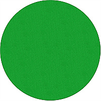 Flagship Carpets Classic Solid Color 6' Round Rug Floor Rug - Traditional - 72" Diameter - Round - Lime Green - Nylon, Yarn - 1 Each (AS27LG)