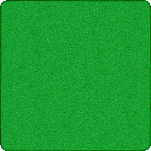 Flagship Carpets Classic Solid Color 6' Square Rug Floor Rug - Traditional - 72" Length x 72" Width - Square - Lime Green - Nylon, Yarn - 1 Each (AS26LG)