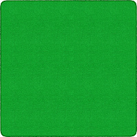 Flagship Carpets Ameristrong Solid Color Rug Traditional - 12 ft Length x 12 ft Width - Square - Lime Green - Fiber, Nylon - 1 Each (BS70LG)