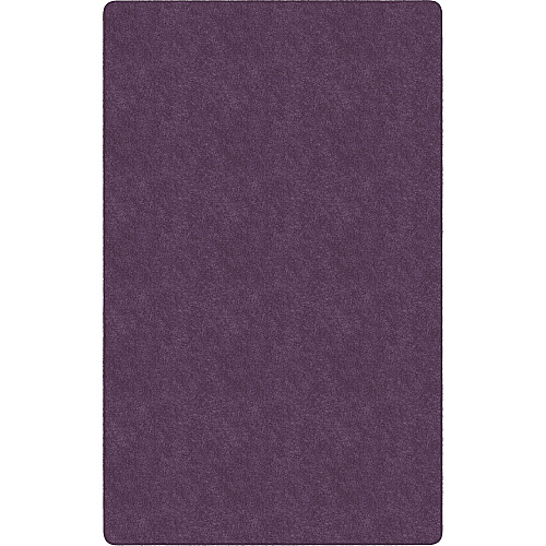 Flagship Carpets Amerisoft Solid Color Rug 18 ft Length x 12 ft Width - Rectangle - Purple - Nylon, Polyester - 1 Each (TS80PP)