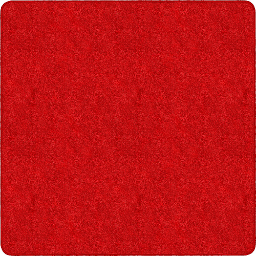 Flagship Carpets Amerisoft Solid Color Rug 12 ft Length x 12 ft Width - Square - Classic Red - Nylon, Polyester - 1 Each (TS70RR)