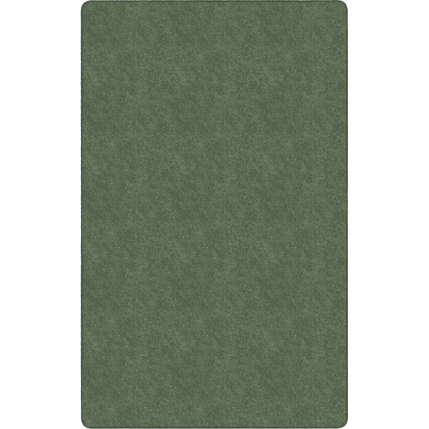 Flagship Carpets Amerisoft Solid Color Rug 18 ft Length x 12 ft Width - Rectangle - Sage Green - Nylon, Polyester - 1 Each (TS80SG)