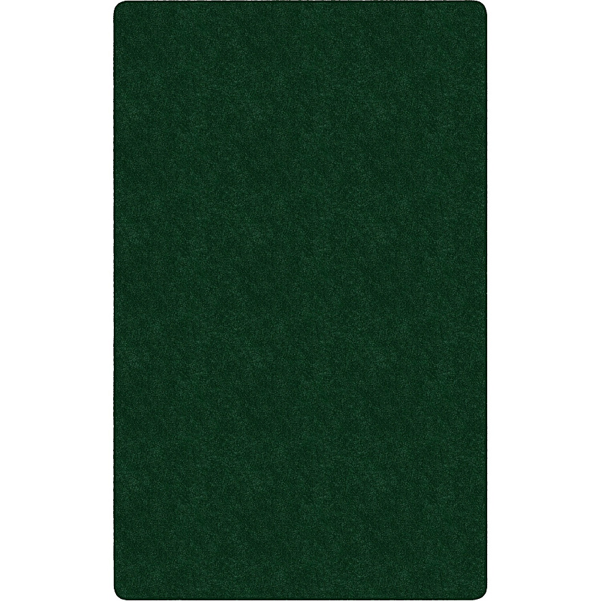 Flagship Carpets Amerisoft Solid Color Rug 18 ft Length x 12 ft Width - Rectangle - Emerald Green - Nylon, Polyester - 1 Each (TS80EG)