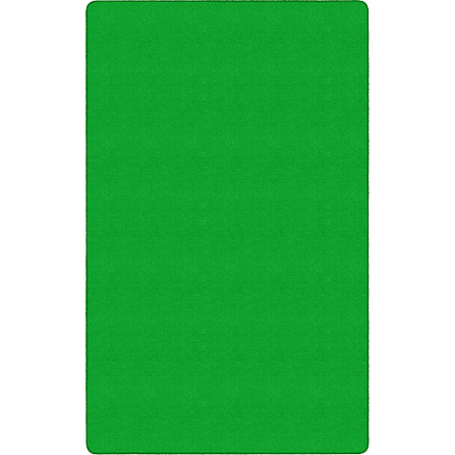 Flagship Carpets Ameristrong Solid Color Rug Traditional - 12 ft Length x 18 ft Width - Rectangle - Lime Green - Fiber, Nylon - 1 Each (BS80LG)