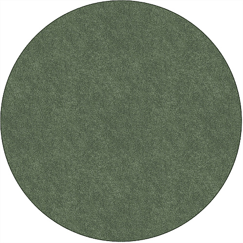 Flagship Carpets Amerisoft Solid Color Rug 72" Diameter - Round - Sage Green - Nylon, Polyester - 1 Each (TS27SG)