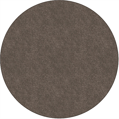 Flagship Carpets Amerisoft Solid Color Rug 72" Diameter - Round - Wheat - Nylon, Polyester - 1 Each (TS27WT)