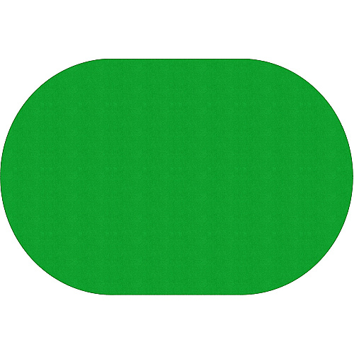 Flagship Carpets Americolors Solid Color Rug Floor Rug - Traditional - 18 ft Length x 12 ft Width - Rectangle - Lime Green - Nylon, Yarn - 1 Each (AS80LG)