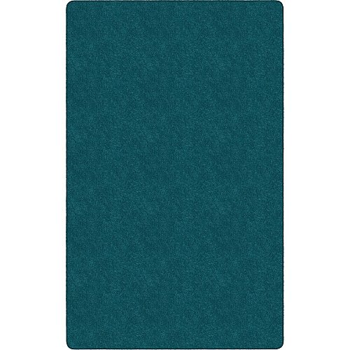Flagship Carpets Amerisoft Solid Color Rug 12 ft Length x 90" Width - Rectangle - Marine Blue - Nylon, Polyester - 1 Each (TS44MB)