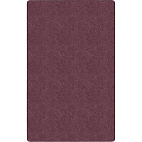 Flagship Carpets Amerisoft Solid Color Rug 12 ft Length x 90" Width - Rectangle - Plum - Nylon, Polyester - 1 Each (TS44PL)