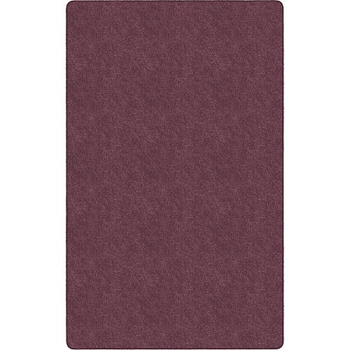 Flagship Carpets Amerisoft Solid Color Rug 12 ft Length x 90" Width - Rectangle - Plum - Nylon, Polyester - 1 Each (TS44PL)