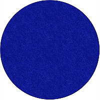 Flagship Carpets Amerisoft Solid Color Rug 72" Diameter - Round - Royal Blue - Nylon, Polyester - 1 Each (TS27RB)