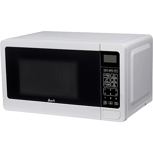 Avanti Countertop Microwave Oven 0.7 ft³ Capacity - Microwave - 9 Power Levels - 9.80" Turntable - Countertop - White (MT7V0W)