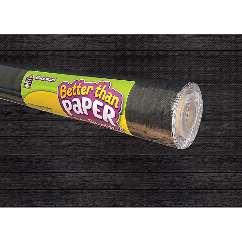 Teacher Created Resources Bulletin Board Roll Bulletin Board, Poster, Student - 12 ft Height x 48" Width - Black Wood - Fabric - 1 Roll (77453)