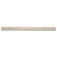 Westcott Wooden Meter Stick, Standard/Metric, 39.5", Clear Lacquer Finish, 12/Box (10431)