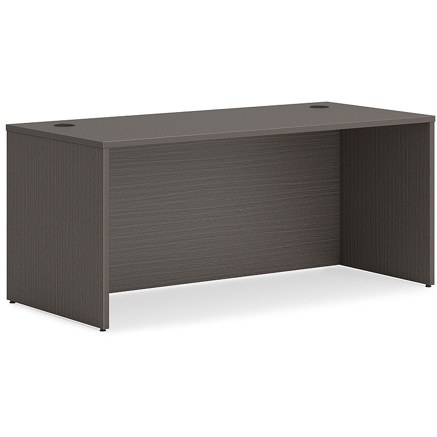 HON Mod Slate Teak Laminate Desk Component 29" Height x 72" Width x 36" Depth - Material: Metal - Finish: Slate Teak Laminate (LDS7236LS1)