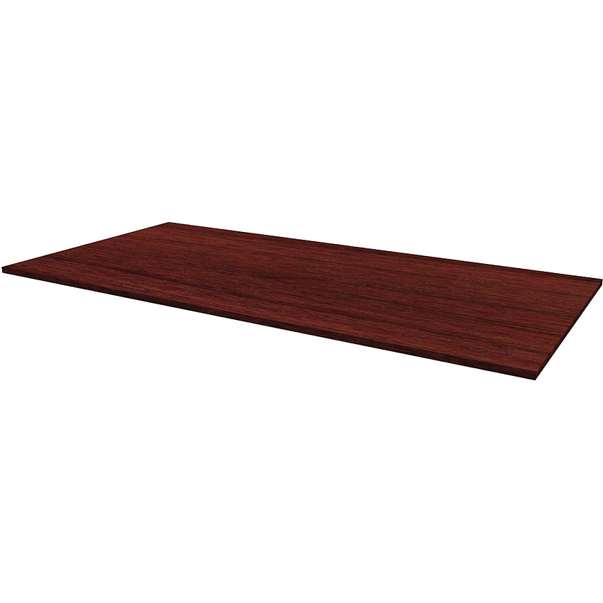 HON Preside Conference Table Tabletop 1" Height x 96" Width x 48" Depth - Material: Particleboard - Finish: Mahogany (T4896GNNN)