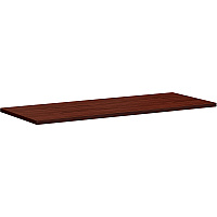 HON Motivate Tabletop x 1.1" Thickness Top, 60" Width x 24" Depth - Mahogany Table Top - Durable - For Office (MVRN2460GNN)