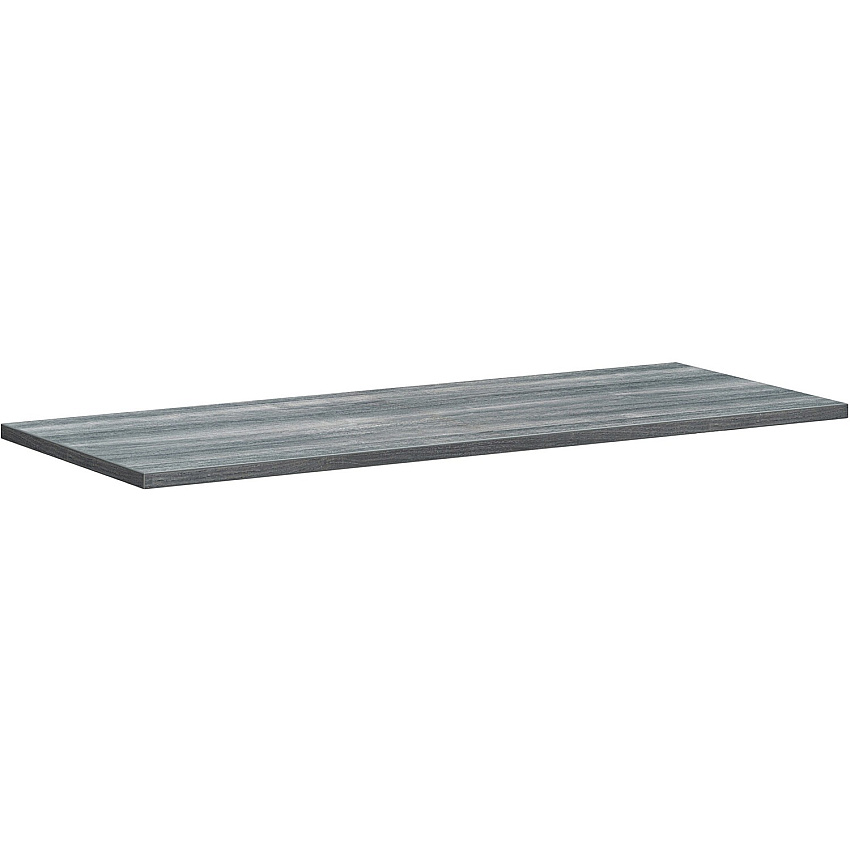 HON Motivate Tabletop x 1.1" Thickness Top, 60" Width x 24" Depth - Sterling Ash Table Top - Durable - For Office (MVRN2460GNLA)