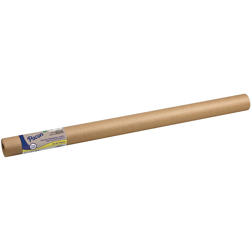 Pacon All-purpose Kraft Paper 30" Width x 30 ft Length - Heavyweight, Durable, Recyclable - Kraft - Natural - 1 Roll (P5831)