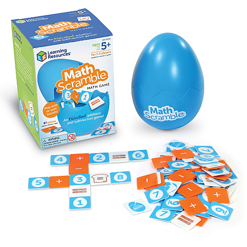 Learning Resources Math Scramble Game Learning Toy - Theme/Subject: Learning - Multi (LER9131)
