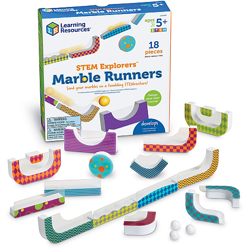 Learning Resources STEM Explorers Marble Runners STEM Toy - 5-10 Year (LER9307)