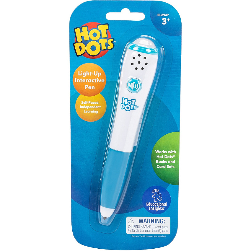 Hot Dots Light-Up Interactive Pen Learning Toy - Theme/Subject: Fun - 3-7 Year (2439)