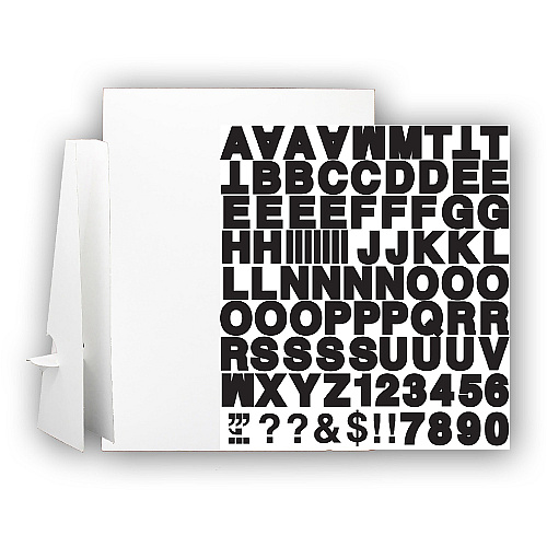 Flipside Products Flipside Corrugated Project Sheet Sign Kit 5 / Pack (323015)