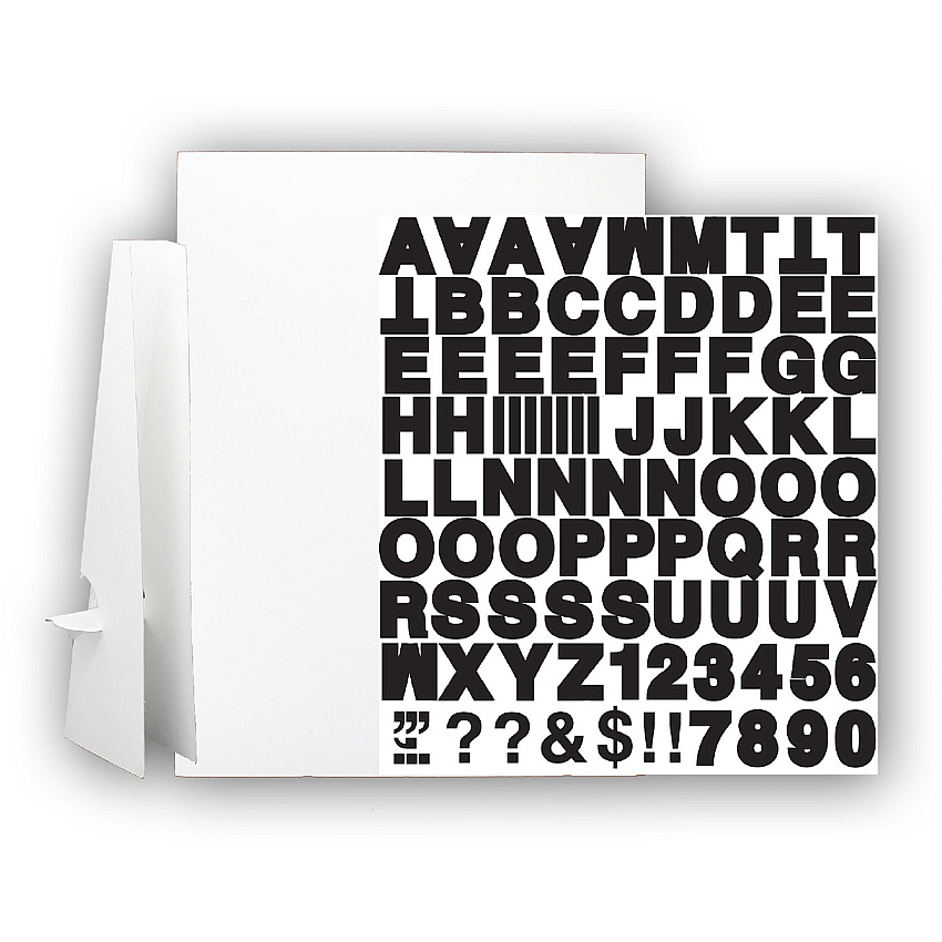 Flipside Products Flipside Corrugated Project Sheet Sign Kit 5 / Pack (323015)