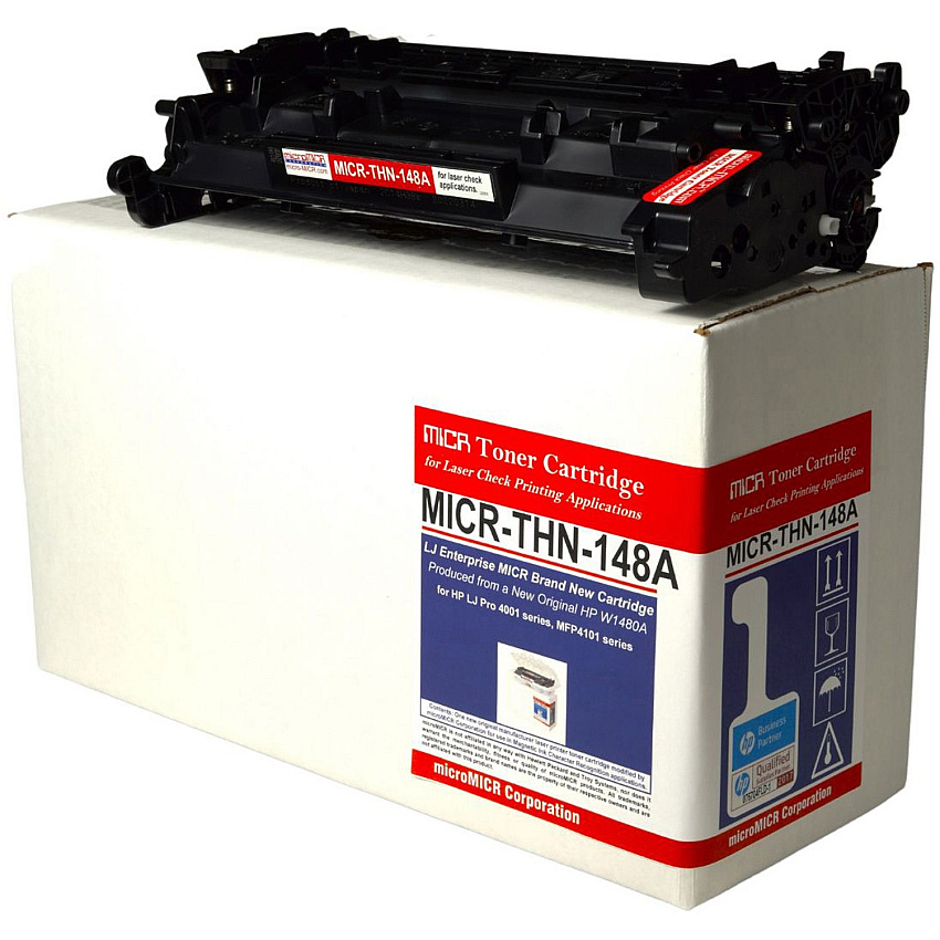 microMICR MICR Standard Yield Laser Toner Cartridge - Alternative for HP 148A, 148X (W1480A) - Black - 1 Each 2900 Pages (MICRTHN148A)