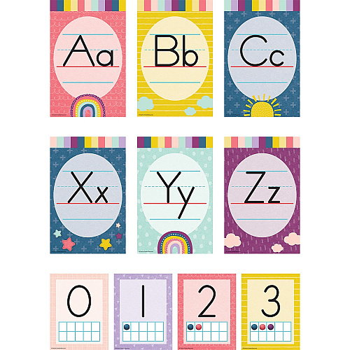 Teacher Created Resources Oh Happy Day Alphabet Board 1 Set (9020)