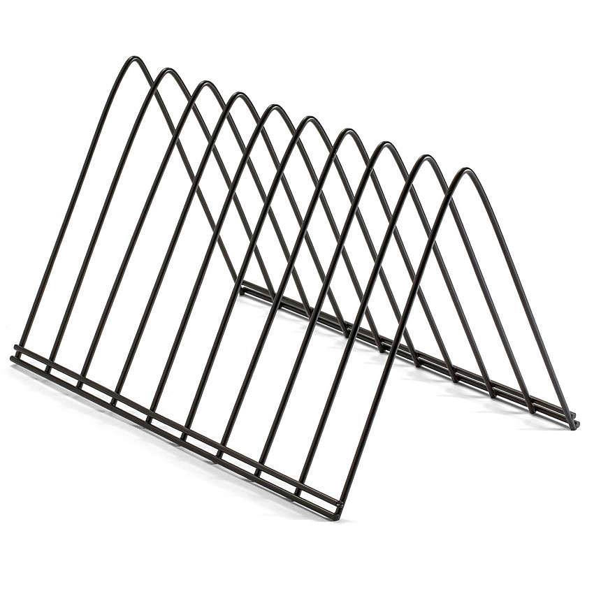 Officemate Triangle Wire Sorter, Black 7" Height x 7" Width x 11" Depth - Desktop - Sturdy - Black - Steel Wire - 1 Each (93150)