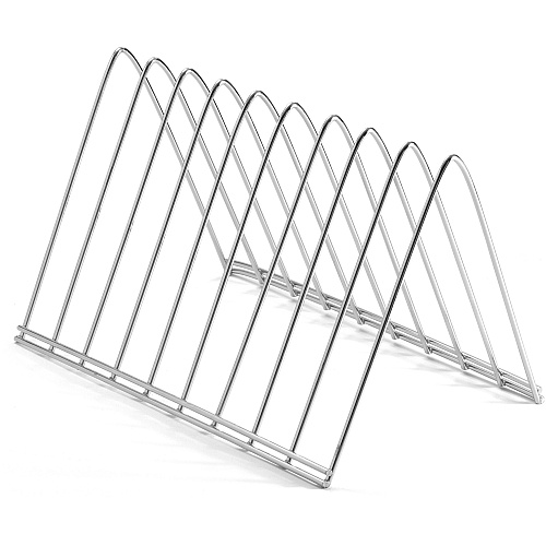 Officemate Triangle Wire Sorter, Chrome 7" Height x 7" Width x 11" Depth - Desktop - Sturdy - Chrome - Steel Wire - 1 Each (93152)