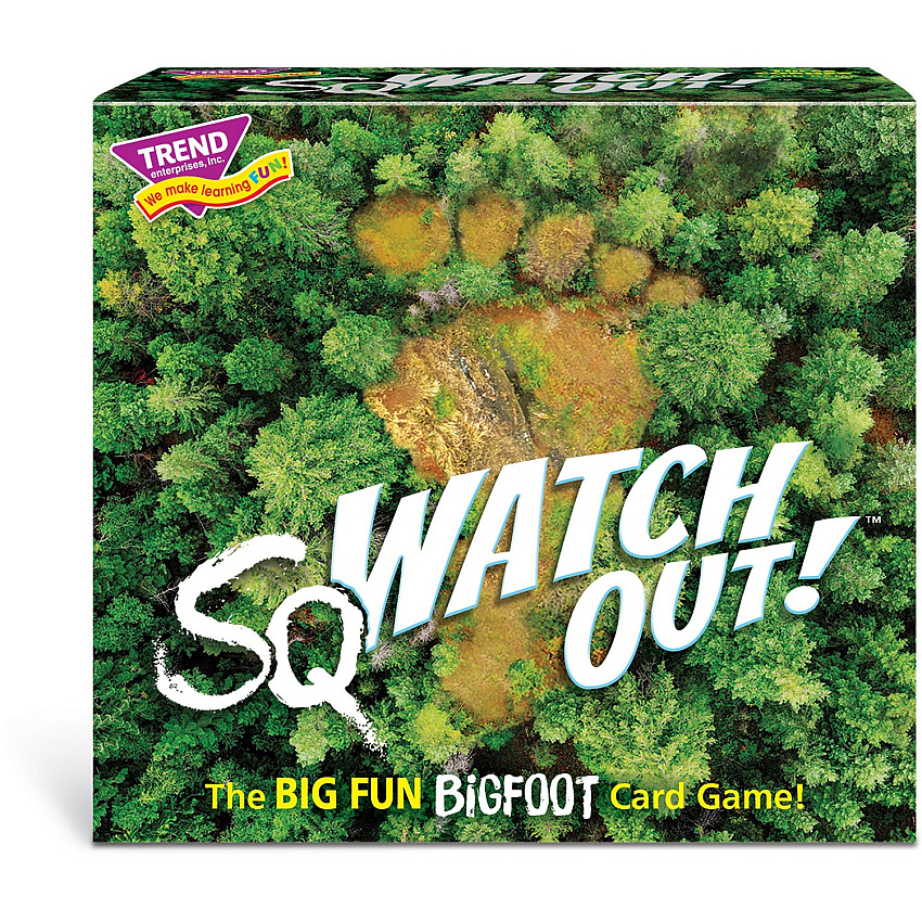 Trend sqWATCH Out! Three Corner Card Game 63 Card(s) - Fun - Mystery - 2 to 4 Players - 1 Each (T20005)