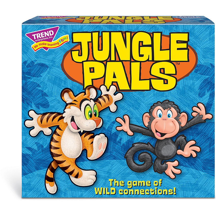 Trend Jungle Pals Three Corner Card Game 15 Card(s) - Fun - Matching - 2 to 4 Players - 1 Each (T20007)