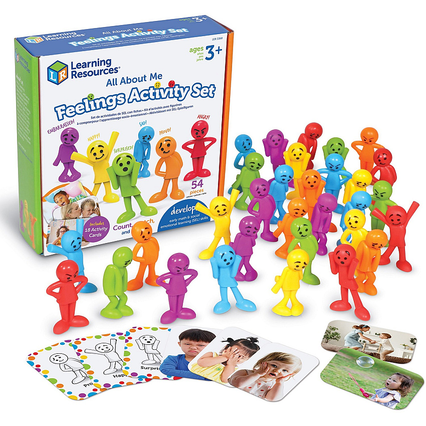 Learning Resources All About Me Feelings Activity Set Theme/Subject: Fun - Skill Learning: Social Emotional Learning (SEL), Counting, Color, Pattern, Sorting, Matching - 36 Pieces - 3-7 Year - 1 Each (LER3368)