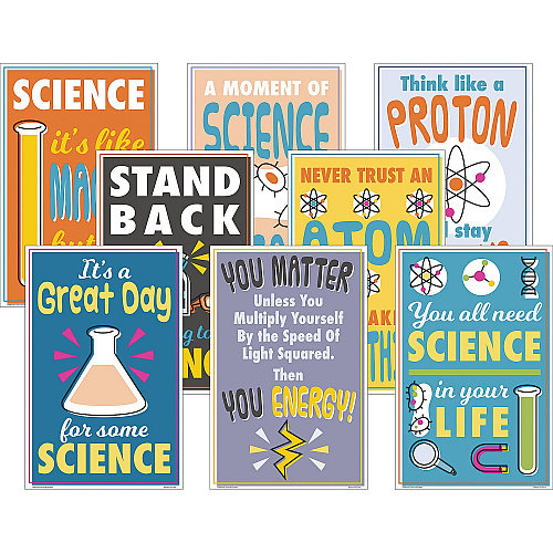 Teacher Created Resources Science Fun Posters 11" Width - Multi (P175)