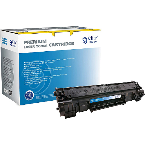 Elite Image Remanufactured Standard Yield Laser Toner Cartridge - Alternative for HP 48A - Black - 1 Each 1000 Pages (76298)