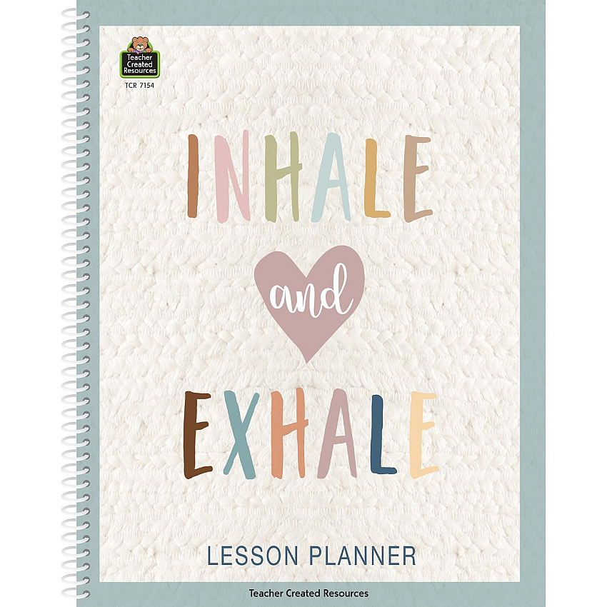 Teacher Created Resources Everyone Is Welcome Planner Weekly, Monthly - 40 Week - 1 Week Double Page Layout - Multi - Substitute Teacher Page, Appointment Schedule - 1 Each (7154)