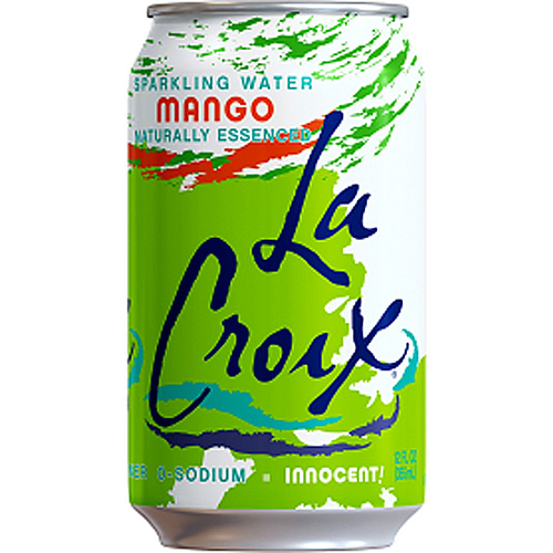 LaCroix Mango Flavored Sparkling Water Ready-to-Drink - 12 fl oz (355 mL) - Mango - 12/Pack - 2 / Carton (40103)