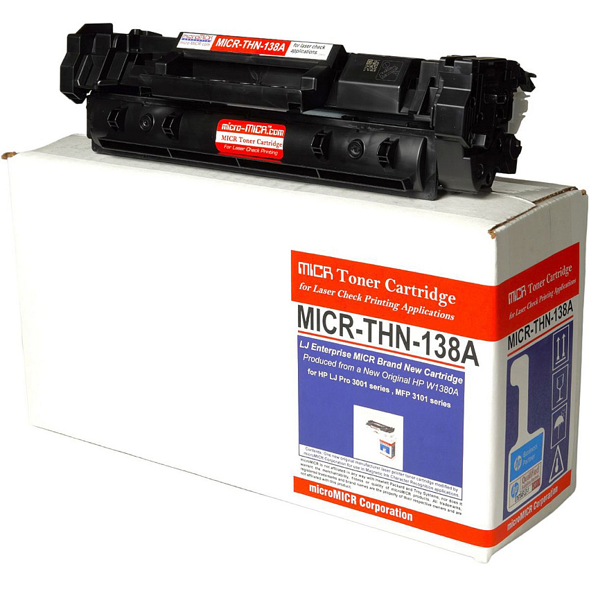 microMICR MICR Standard Yield Laser Toner Cartridge - Alternative for HP 138A, 138X (W1480A) - Black - 1 Each 1500 Pages (MICRTHN138A)