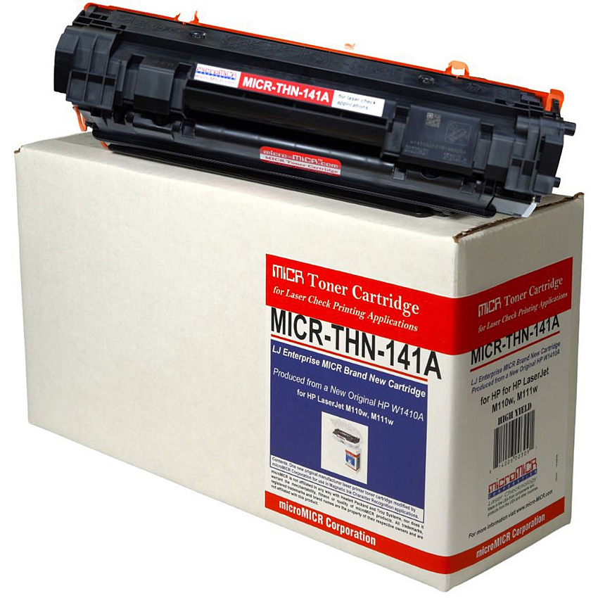 microMICR MICR Standard Yield Laser Toner Cartridge - Alternative for HP 141A (W1480A) - Black - 1 Each 950 Pages (MICRTHN141A)