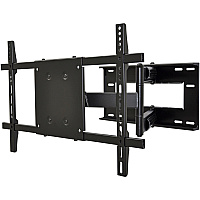 Rocelco VLDA Mounting Bracket for TV, Flat Panel Display - Black 2 Display(s) Supported - 37" to 70" Screen Support - 150 lb Load Capacity - 200 x 200, 600 x 400, 100 x 100, 400 x 200, 300 x 300, 400 x 400 - VESA Mount Compatible - 1 Each (RVLDA)