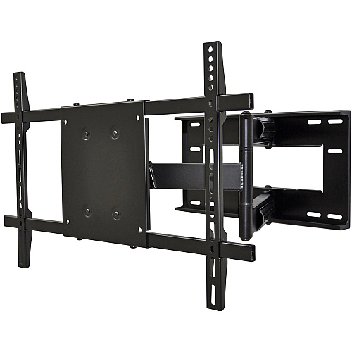 Rocelco VLDA Mounting Bracket for TV, Flat Panel Display - Black 2 Display(s) Supported - 37" to 70" Screen Support - 150 lb Load Capacity - 200 x 200, 600 x 400, 100 x 100, 400 x 200, 300 x 300, 400 x 400 - VESA Mount Compatible - 1 Each (RVLDA)