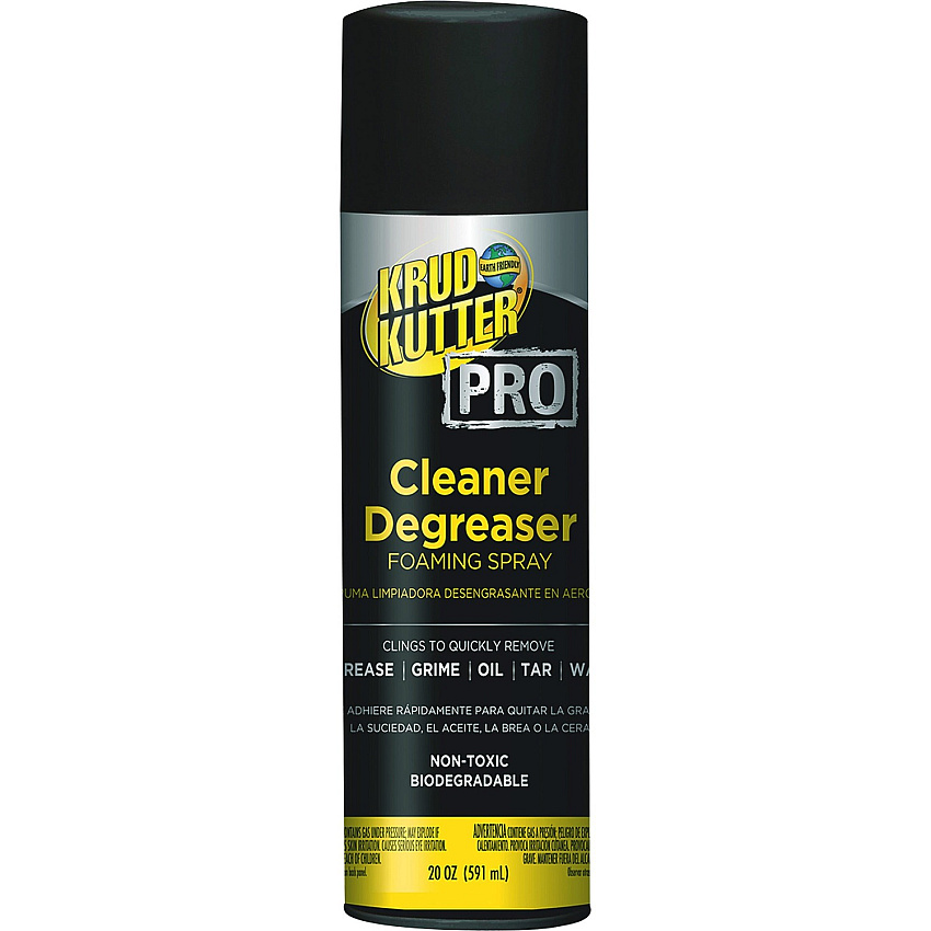 Krud Kutter Pro Cleaner Degreaser Concentrate - 20 oz (1.25 lb) - Heavy Duty, Chemical-free, Residue-free - Clear - 1 Each (352239)