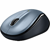 Logitech M325S Wireless Mouse Optical - Wireless - Radio Frequency - 2.40 GHz - Silver - USB - 1000 dpi - Tilt Wheel - 5 Button(s) - 3 Programmable Button(s) - Small Hand/Palm Size - Symmetrical - 1 Each (910006824)